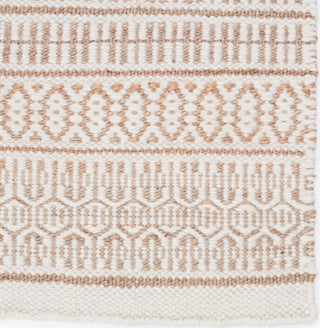 Jaipur Living Fontaine Galway FNT01 Beige/Ivory Area Rug Corner Close Up Image