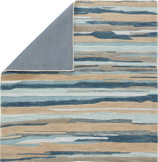 Jaipur Living Fragment Rhine FRG05 Blue/Beige Area Rug Backing Image