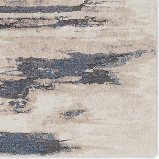 Jaipur Living Ferris Yushan FRR08 White/Blue Area Rug Detail Image