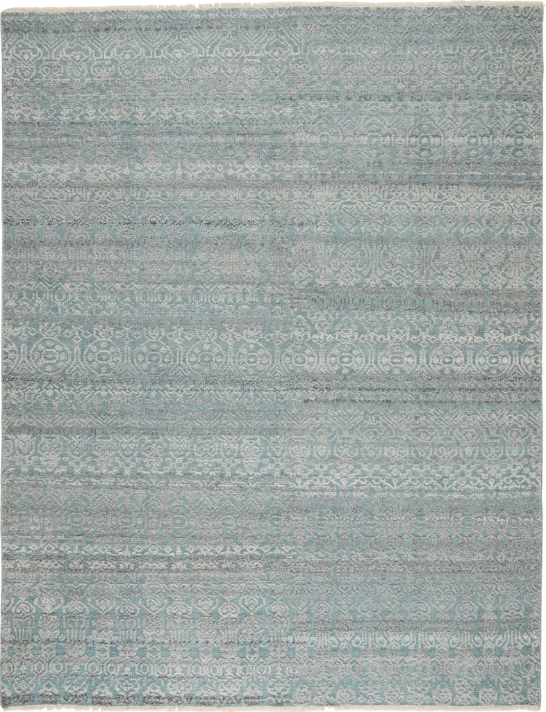 Jaipur Living Gaia Kora GAI01 Blue/Gray Area Rug - Top Down
