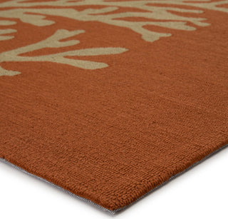 Jaipur Living Grant I-O Bough Out GD01 Orange/Taupe Area Rug