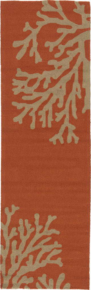 Jaipur Living Grant I-O Bough Out GD01 Orange/Taupe Area Rug