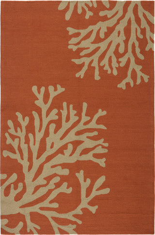 Jaipur Living Grant I-O Bough Out GD01 Orange/Taupe Area Rug