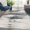 Jaipur Living Genesis Ryenn GES20 Teal/Gray Area Rug Lifestyle Image Feature