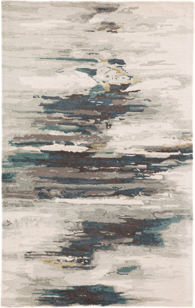 Jaipur Living Genesis Ryenn GES20 Teal/Gray Area Rug Main Image