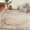 Jaipur Living Genesis Atha GES21 Copper/Gray Area Rug Lifestyle Image Feature