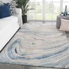 Jaipur Living Genesis Atha GES22 Blue/Gray Area Rug Lifestyle Image Feature