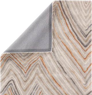 Jaipur Living Genesis Sadie GES29 Orange/Gray Area Rug Folded Backing Image