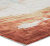 Jaipur Living Genesis Swisher GES30 Blue/Red Area Rug Corner Image