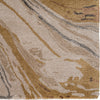 Jaipur Living Genesis Atha GES36 Gold/Beige Area Rug Corner Close Up Image