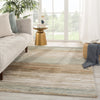 Jaipur Living Genesis Mondrian GES39 Tan/Light Gray Area Rug Lifestyle Image Feature