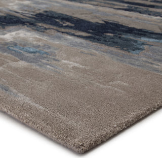 Jaipur Living Genesis Ryenn GES40 Dark Blue/Gray Area Rug Corner Image