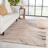 Jaipur Living Genesis Atha GES50 Light Blush/Gray Area Rug Lifestyle Image Feature