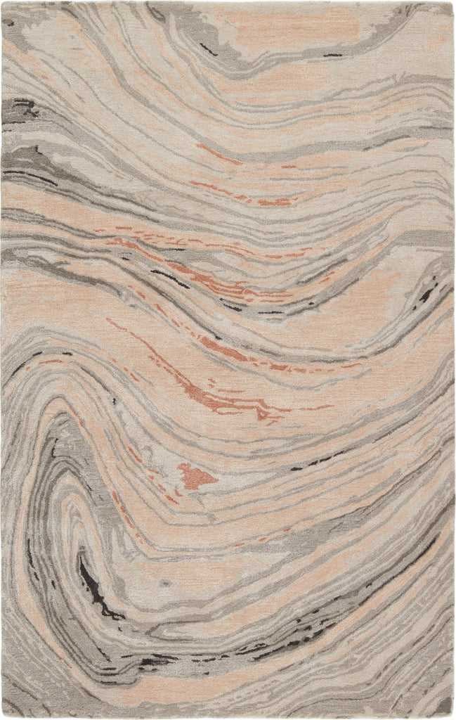 Jaipur Living Genesis Atha GES50 Light Blush/Gray Area Rug main image