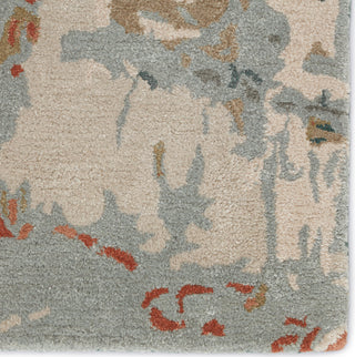 Jaipur Living Genesis Luella GES51 Green/Gray Area Rug Detail Image