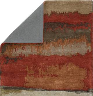 Jaipur Living Genesis Juna GES52 Red/Brown Area Rug Backing Image