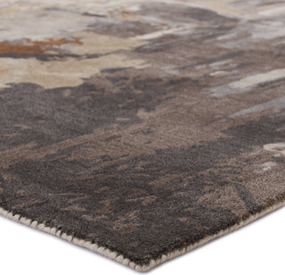 Jaipur Living Genesis Luella GES56 Brown/Gray Area Rug Corner Image