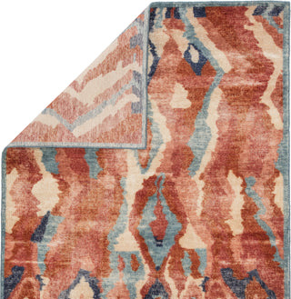 Jaipur Living Gallant Woodstock GLT01 Red/Blue Area Rug Folded Backing Image