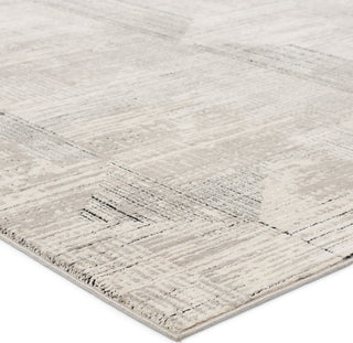 Jaipur Living Graphite Sublime GRA03 Gray/Cream Area Rug Corner Image