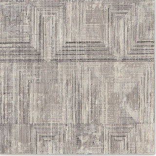 Jaipur Living Graphite Sublime GRA03 Gray/Cream Area Rug Detail Image