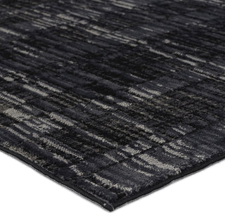 Jaipur Living Graphite Carbon GRA05 Gray/Black Area Rug Corner Image