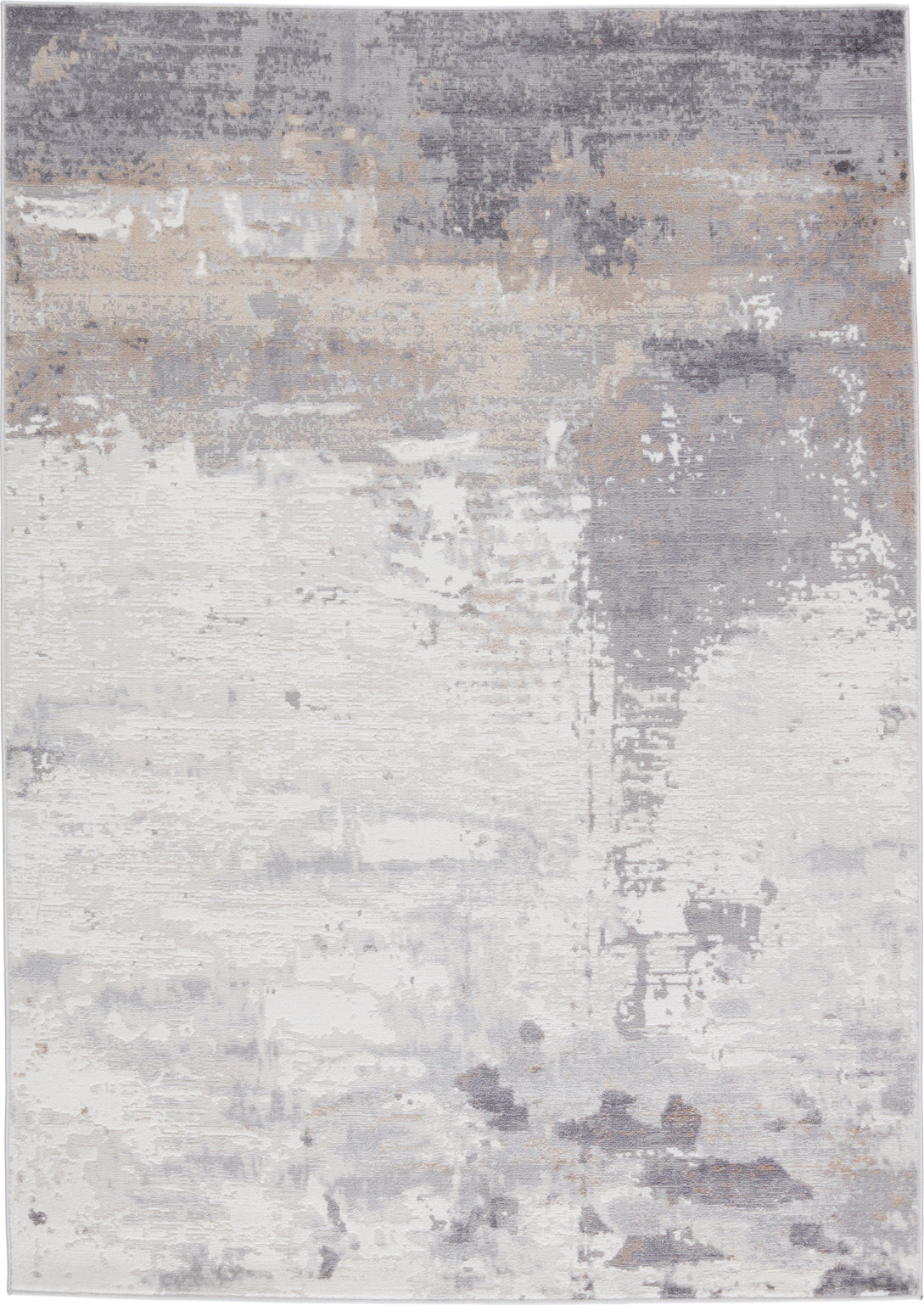 Jaipur Living Grotto Forsythe GRO02 Gray/Ivory Area Rug by Vibe Main Image