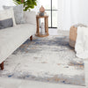 Jaipur Living Grotto Ridley GRO05 Gray/Blue Area Rug by Vibe Lifestyle Image Feature