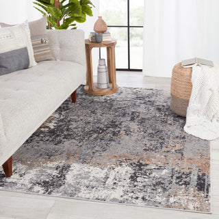 Jaipur Living Grotto Perrin GRO06 Gray/Tan Area Rug by Vibe