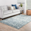 Jaipur Living Greyson Butterscotch GRY08 Blue Area Rug Lifestyle Image Feature