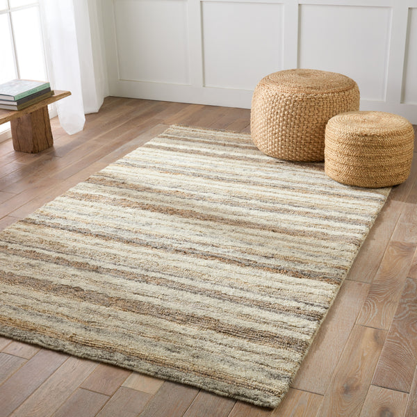 Jaipur Living Hatha Tikka HAT01 Cream/Gray Area Rug – Incredible Rugs ...