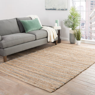 Jaipur Living Himalaya Canterbury HM02 Beige/Blue Area Rug Lifestyle Image Feature