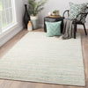 Jaipur Living Himalaya Canterbury HM27 White/Turquoise Area Rug Lifestyle Image Feature