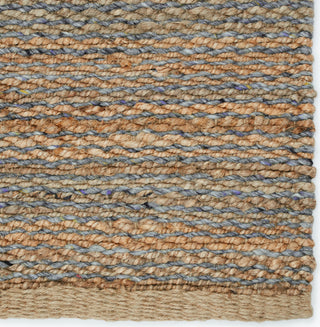 Jaipur Living Harman Natural Rosier HNL01 Beige/Gray Area Rug by Kate Lester Detail Image