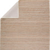 Jaipur Living Harman Natural Rosier HNL03 Beige/Ivory Area Rug by Kate Lester Backing Image