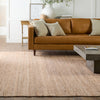 Jaipur Living Harman Natural Rosier HNL03 Beige/Ivory Area Rug by Kate Lester Lifestyle Image