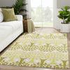 Jaipur Living Iconic By Trees IBP01 Green/White Area Rug By Petit Collage Lifestyle Image Feature