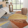 Jaipur Living Iconic Sabah ICO01 Multicolor/Yellow Area Rug Lifestyle Image Feature