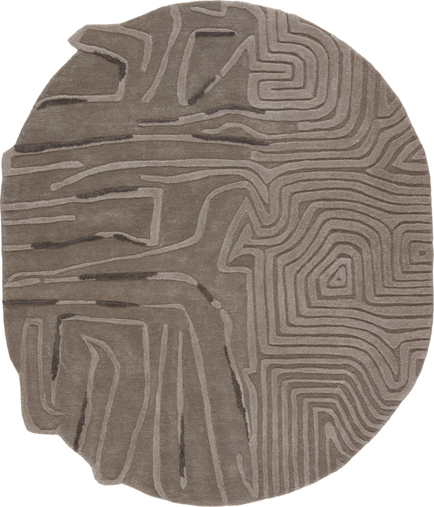 Jaipur Living Iconic Hokona ICO07 Gray Area Rug