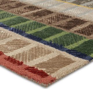 Jaipur Living Iconic Tapetto ICO09 Multicolor Area Rug Corner Image