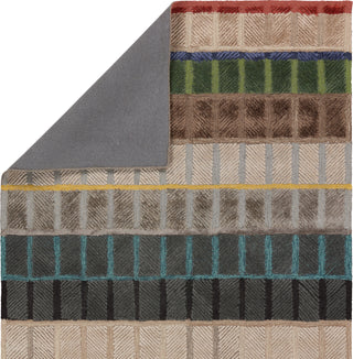 Jaipur Living Iconic Tapetto ICO09 Multicolor Area Rug Backing Image