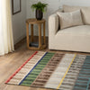 Jaipur Living Iconic Tapetto ICO09 Multicolor Area Rug Lifestyle Image Feature