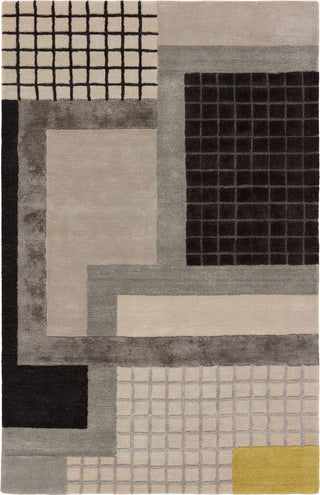 Jaipur Living Iconic Aramina ICO11 Gray/Black Area Rug main image