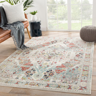 Jaipur Living Indie Farra IDE07 Multicolor/Green Area Rug Lifestyle Image Feature