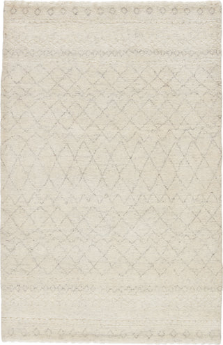 Jaipur Living Indira Bernhard IND01 White/Gray Area Rug Media  - Top Down