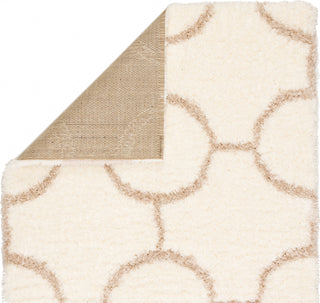 Jaipur Living Intermix Vita INT01 Ivory/Beige Area Rug Folded Backing Image