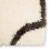 Jaipur Living Intermix Vita INT02 Ivory/Dark Gray Area Rug Corner Close Up Image