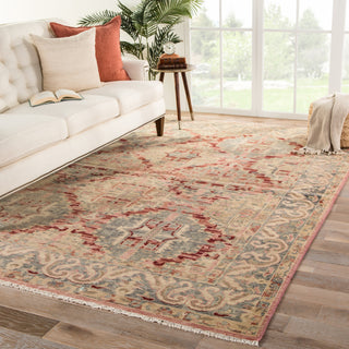 Jaipur Living Inspirit Taryn ISP01 Beige/Pink Area Rug Lifestyle Image Feature