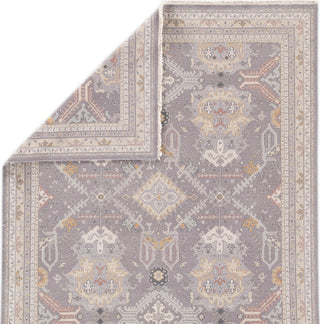 Jaipur Living Jaimak Wolter JM36 Gray/Gold Area Rug Folded Backing Image