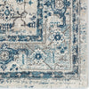 Jaipur Living Jolie Lisette JOL01 Blue/Light Gray Area Rug by Vibe Corner Close Up Image