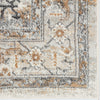 Jaipur Living Jolie Lisette JOL02 Gray/Gold Area Rug by Vibe Corner Close Up Image